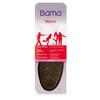 Bama Merino Wool Sole Dark Brown, dark brown