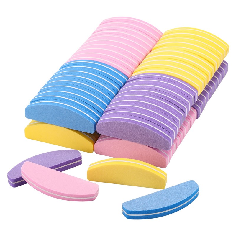 Kit de 80 pulidores de uñas mini, bloques de pulido
