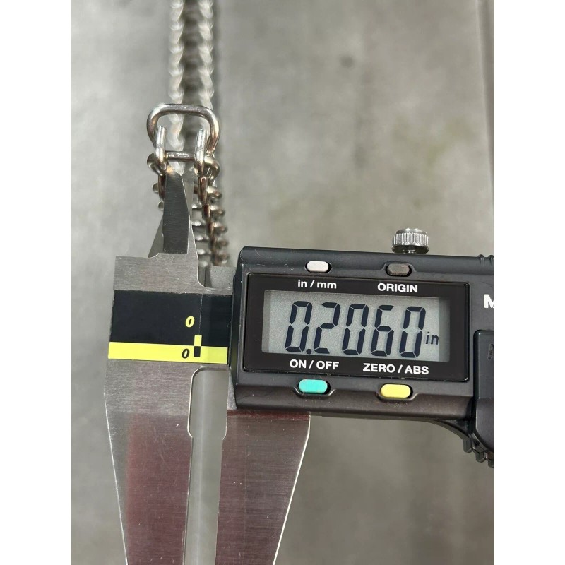 BOSTON GEAR WORKS STAINLESS STEEL LADDER CHAIN .353" PITCH #2