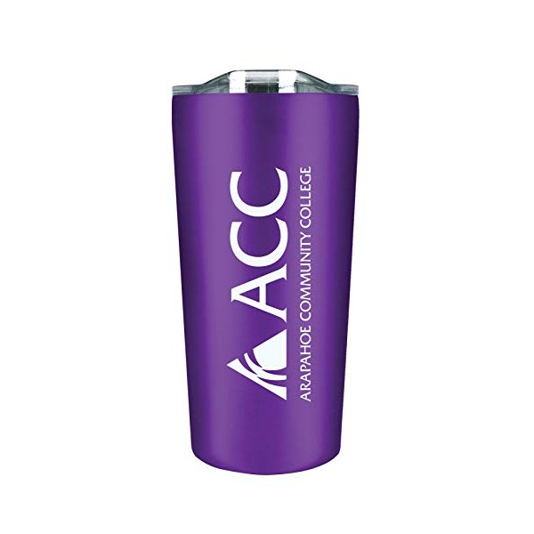 Arapahoe Community College Double Walled Soft Touch Tumbler, Design-1 -