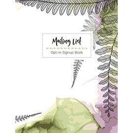 Mailing List - Opt-in Signup Book