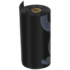 GoGo Pet Products Poop 'n Go Waste Bags (16 Rolls/240 Bags Per Box), Refreshing Citrus Scent, Black, Large