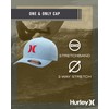 Hurley Mens Baseball Cap - Flexfit Fitted Baseball Caps for