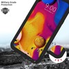 Annymall Bumper Case for LG V40 & V40 ThinQ, Heavy