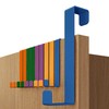 4smile Door Hooks, Set of 10, Colourful, Stainless Steel Door