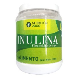 Inulina Fibra Soluble De Agave - 1000 G Nutrición 2000 Sabor Sin Sabor