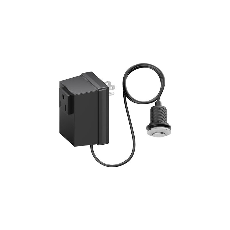 BLANCO 443153 Air Switch Kit for Garbage Disposal, PVD Steel