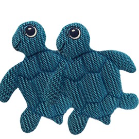 LCHUANG 2 Pack Hot Tub Scum Absorber Turtle - Oil Absorbing Hot Tub Floating Sponge Cleaner Absorber Spa & Pool Cleaner, Keeps Water Clear, Reusable Pool Scum Absorber Hot Tub Spa Accessories