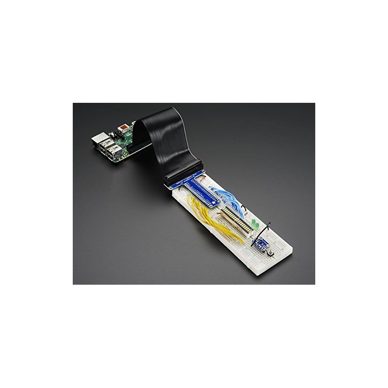 Adafruit Pi T-Cobbler Plus Kit Breakout for 2x20 Raspberry Pi