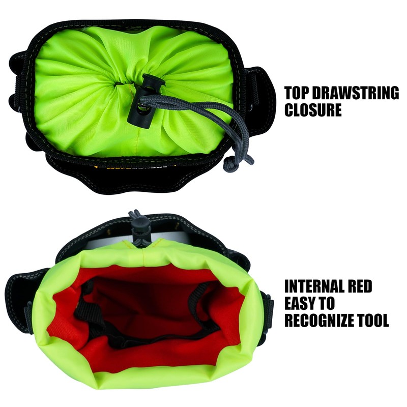 KUNN Tool Pouch with Belt Clip - Adjustable 1.5-Inch Belt