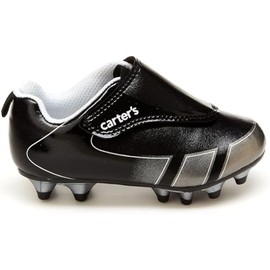 carter's Fica Sport Cleat, Black CF24, 12 US Unisex Little Kid