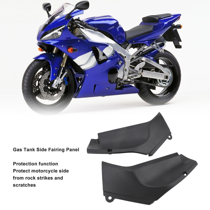 Gas Tank Side Fairing Panel Plastic Impact Resistant Left Right
