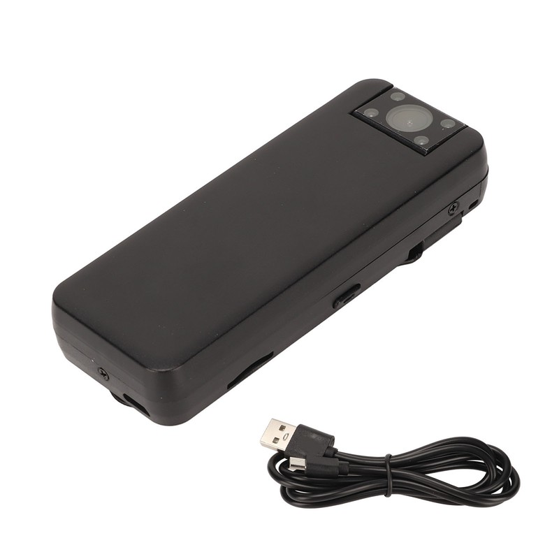 Mini Body Camera HD 1080P Night Vision Wearable Back Clip