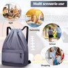INONIX Large Capacity Folding Travel Drawstring Backpack Sports drawstring gym