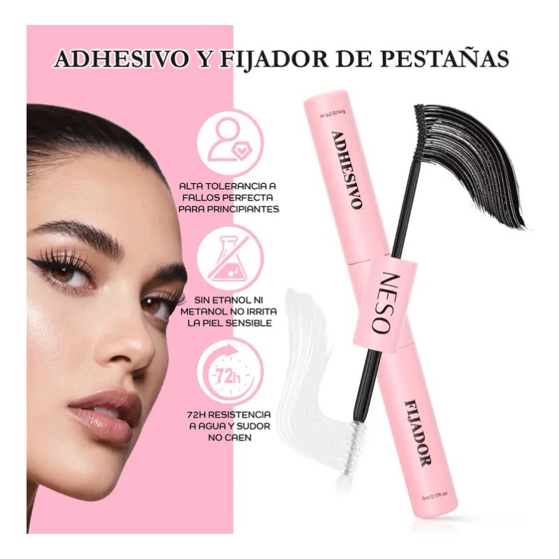 Neso Fairy Kit De Extensiones De Pestañas Raíces Invisibles