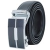 YEHMAN Men's Ratchet Automatic Leather Belt without Holes with Automatic