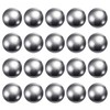 sourcing map 20pcs 20mm Carbon Steel Bearing Balls Precision Polished
