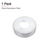 DTGN 80x19mm(DxT) Round Escutcheon Plate - Good for Bathroom Kitchen