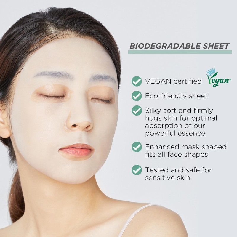MEDIHEAL Essential Mask (10 P), 10 Sheets, Skin Trouble, Essence,