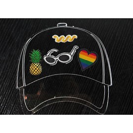 Truck Hat Template Palette - Perfect for Designing Customized DIY hat Patches, Trucker hat Design Tools, Custom Trucker hat templates, hat Patch Design Palette