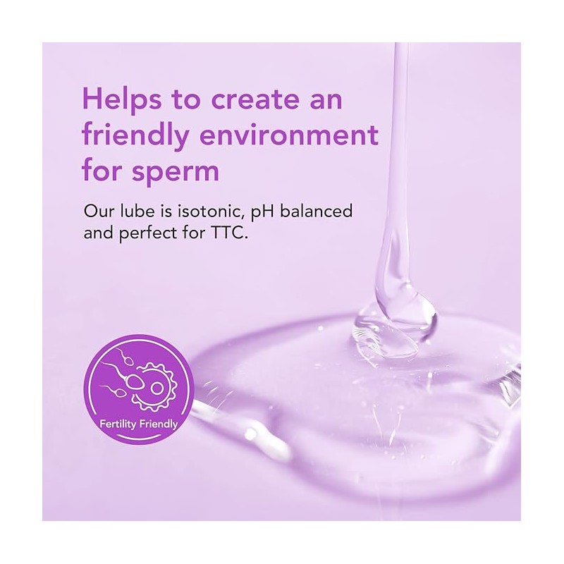 Premom Sperm Friendly Fertility Lubricant Water Based: Glycerin Free -