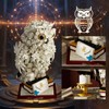 BDYDT Animal Magic Owl Flower Building Blocks Set，Suitable for Adults
