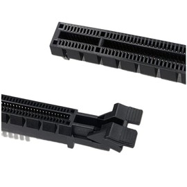 3 Units Connectors PCI-E PCI Express 16X 3.0 164Pin Motherboard Repair Replacement Slot Card Black with Buckle for GPU Graphics Video Card
