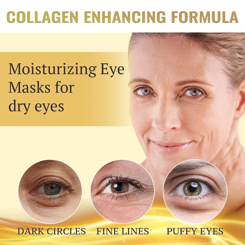 Collagen hydrogel eye patch-target dark circles, puffy eyes, eye lines,
