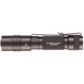 Streamlight 88082 ProTac 2L-X USB 500-Lumen 6800 Candela EDC High Performance Multi-Fuel Tactical Rechargeable Flashlight, Includes USB Cable, Holster, Clip, Retail Clear Packaging, Black