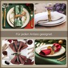 your castle Set of 3 Napkin Rings, Forest Animals: Deer,