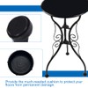Wrought Iron Chair Glide Protector - Patio Outdoor Furniture Table