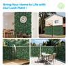 Patio Paradise 4'x14'-1Pc Faux Ivy Fence Privacy Screen Artificial Greenery