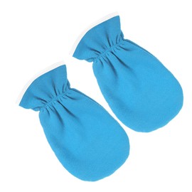 TOVINANNA Exfoliating Gel Beauty Care Gloves for Hand Spa Durable Dacron Material Breathable Warmth Moisturizing with Lotion Blue Design for Dry Rough Skin Treatment