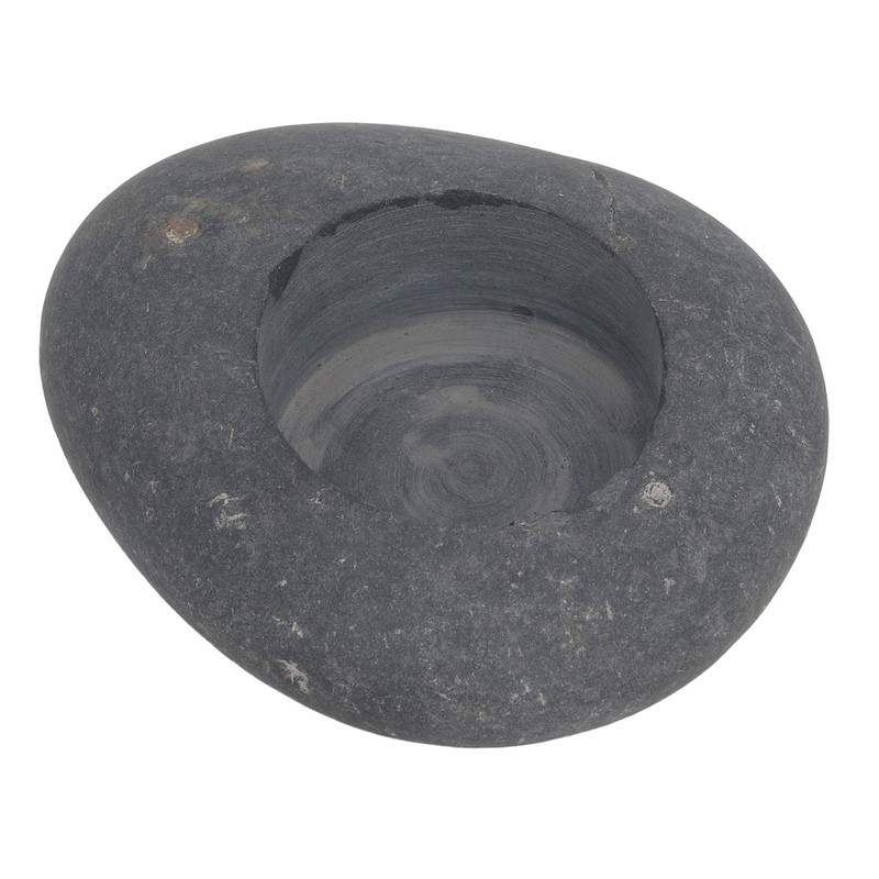 Pebble Candle Holder Handmade Decorative Stone Tealight Candle Holder for