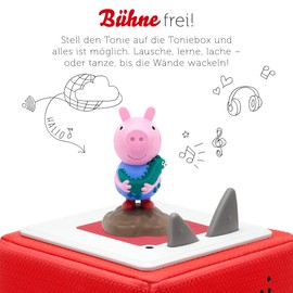 tonies tonies Hörfigur für Toniebox, Peppa Wutz – Die schönsten Geschichten von Schorsch, Hörspiel für Kinder ab 3 Jahren, Spielzeit ca. 44 Minuten
