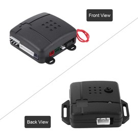 TKSE Car Security System, Universal Car Alarm Security Protection System Keyless Entry with 2 Remote Controls Siren