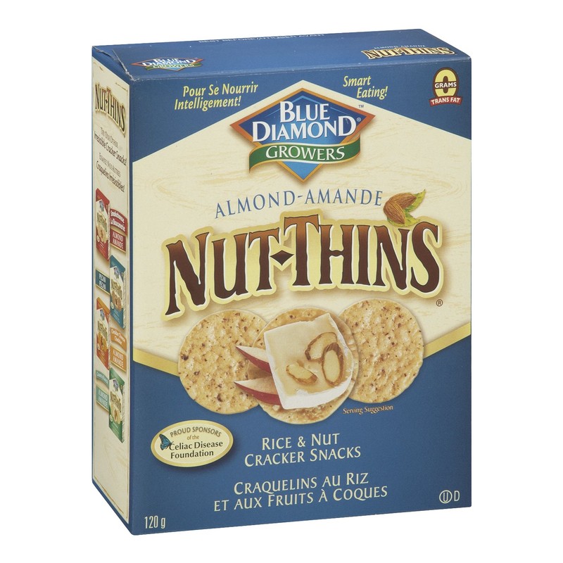 Blue Diamond Nut Thins Almond