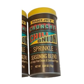Trader Joe's Crunchy Chili Onion Crunch Sprinkle Seasoning Blend NEW RARE