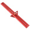 Woodworking T Track Ruler Multifunctional Aluminum Alloy Portable Wood Measuring