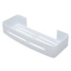 Wall Mount Bathroom Shelf Shower Bath Rack Single Layer Space