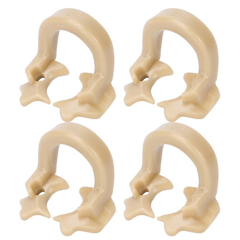 4pcs Resin Dental Dam Clamps Barrier Clip Dental Materials Tool
