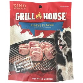 GRILL HOUSE RIBEYE Flavor Delicious Treats for Dogs