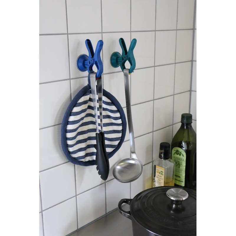 Wolfcraft WF-005BL Clamp Suction Cup L Blue