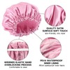 Shower Cap Reusable Waterproof Shower Caps For Women, Plastic Hair