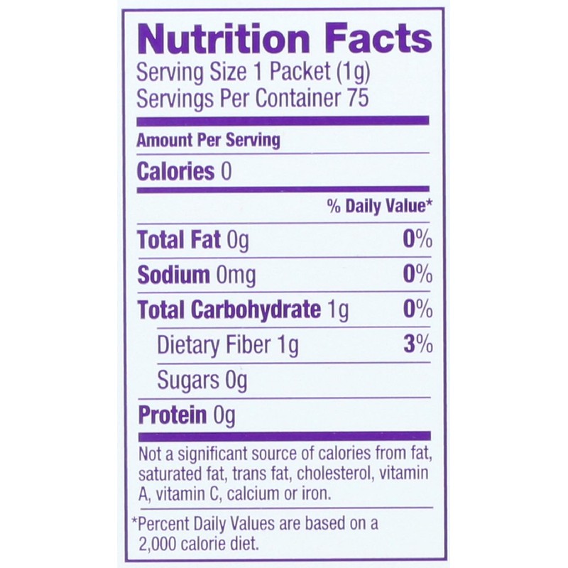 Wholesome Organic Stevia, Zero Calorie Sweetener Blend, Non GMO &