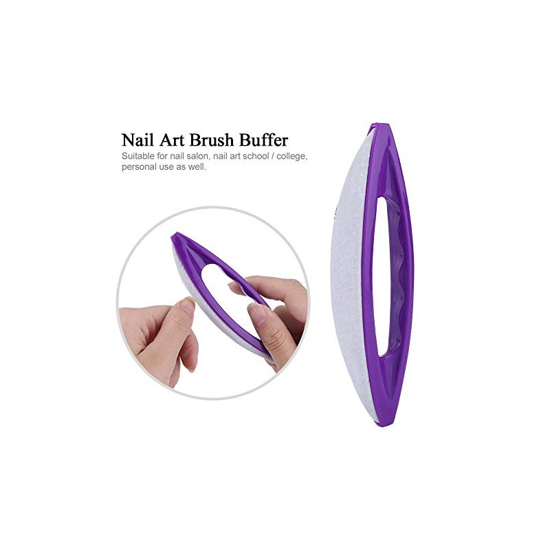 Set Herramienta de manicura De Uñas, Nail Art Buffing Cream