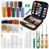 Upholstery Repair Kit, Leather Sewing Kit with Upholstery Thread Cord,Large-Eye