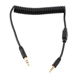 3.5mm to L1 Camera Shutter Release Cable Remote Control Cord Speedlight Flash Trigger Connect Spring Coiled Wire Cord for Panasonic GH4 GH3 GH2 GH1 DMC-FZ2500 FZ2000 FZ1000 FZ330