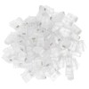 100Pcs Network Crystal Heads Gold Plated Strong Toughness Cable Connectors