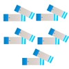 Rimikuru 1000 Pcs Disposable Wristbands Fluorescent Waterproof Solid Color Wristbands
